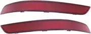 Rear Tail Lights for Mercedes for Benz GLK-Class GLK350 GLK250 2013-2015 Rear Bumper Left Right Reflector Rear Tail Lamp Light Lens Rear Light Assemblies