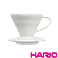 在飛比找PChome24h購物優惠-【HARIO】V60白色01磁石濾杯1~2杯 / VDC-0