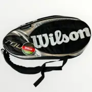 NWT Wilson Tour Thermo & Moisture Guard Tennis Racquet Bag Black 9Pk