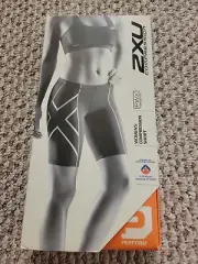 NEW 2XU Compression Short Women's XS X-SMALL BLACK WA1932b fits like XXS
