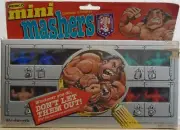 AWA Remco Mini Mashers MUSCLE Wrestling 12 Figures Ric Flair Shawn Michaels LOD