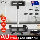 Square Rotating Holder Kitchen Storage Spice Organiser Rack For Pantry Bathroom