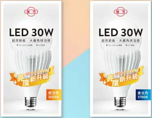 〖旭光〗LED 30W 45W 50W 65W E27 80W E40球泡 大瓦數 天井燈 光彩 LSB