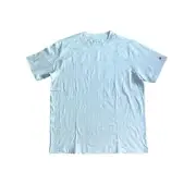 NWT Champion Men's Short Sleeve Classic Logo Crewneck T-Shirt Blue Trance Large