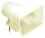 Access Communication HORN SPEAKER ACCK3505 15W Splash-Proof, White *Aust Brand