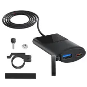 Motorcycle USB 30W QC3.0 Type C IP67 Handlebar Mounting Bracket Moto3792