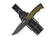 Survivor Fixed Blade Non-slip Knife w/ Hard Sheath 222mm (K-SV-FIX017)