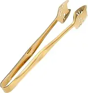 Generic Food Tongs Appetizers Food Clip Tongs Cooking Small Tongs Seafood Frying Tong Tongs Serving Tongs Mini Tongs Food Tongs Small Tongs Non-Slip Tongs Salad Golden 304 Stainless Steel
