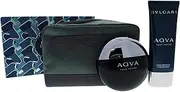 Bvlgari Aqua 100ML + 100ML After Shave Balm + Pouch Spring, 100 ml