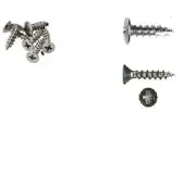 Screws Kit for Blum Hinges, Fot Attaching Hinge to Cabinet:80 Pcs Cup Screws or