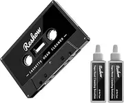 Reshow Audio Tape Cassette Head Cleaner w/ 2 Cleaning Fluids Care Wet Maintenance Kit Cassette Player by