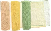 SHERCHPRY 3pcs Poly Burlap Mesh Rolls for DIY Crafts Decorative Wrapping Mesh for Bouquets Wreaths Present Boxes Convenient Design for Easy Cutting and Storage