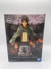 Attack on Titan Eren Yeager Master Stars Piece Ver Prize Figure Banpresto New