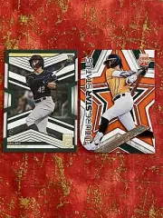 Oakland Athletics 2023 2 Card Panini Lot Zack Gelof /25 & Jacob Wilson /99