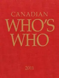 在飛比找博客來優惠-Canadian Who’s Who 2011