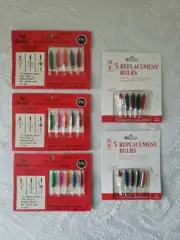 Merry Brite 25 Incandescent Christmas String Lights Wired Replacement Bulbs NEW
