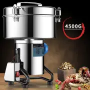 4500G Electric Grain Grinder Milling Coffee Bean Nuts Kitchen Grinding Machine