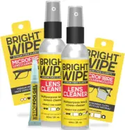 Multipurpose Lens Cleaning Kit 60ml Spray Microfiber Cloth Stopfog Alcohol-Free