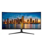 LED Smart TV 34 Inch Bezel Less Curved Monitor Ultrawide 100Hz with Cable NEW