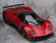 for Almost Real for Pagani for Zonda for Cinque 2005 LTD Metallic red 1:18 Model