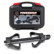 Powerbuilt Strut Coil Spring Compressor Tool Kit, Compress, Remove and Instal...