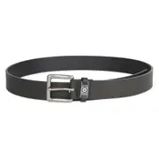 Ben Sherman Men's Pin Buckle Casual Fashion Formal Waist Belt Black
