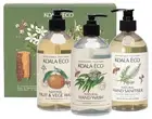 Koala Eco Natural Hand Wash, Hand Sanitiser and Fruit & Veg Wash Gift Pack, Set