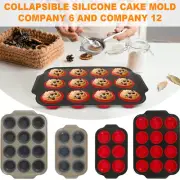 Silicone Muffin Pan Non Stick Cupcake Pan Metal Reinforced Frame Muffin njUqm