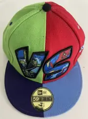 New Era Spider-Man VS Green Goblin Fitted Hat Marvel Comics 7 ½