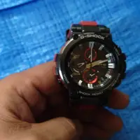 在飛比找蝦皮購物優惠-CASIO 手錶 G-SHOCK 紅色 電波 太陽能 日本直