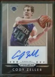 2015-16 Panini Prizm Basketball Cody Zeller Autograph P-CZL Hornets