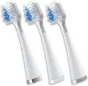 Triple Sonic Replacement Toothbrush Heads - 3 Pack