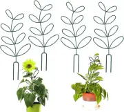 4 PCS Trellis for Climbing Plants, Small Garden Support Stakes for Outdoor Potte