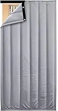 Sound Proof Curtains for Doorway,Soundproof Blanket Winter Thicken Cotton Door Curtain,Thermal Insulated Keep Warm Blackout Drapes,Windproof Waterproof Oxford Cloth,for Dorm Room Classroom