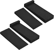 2 Packs High Density Acoustic Isolation Foam Isolation Pads 27 * 10cm Usable Area for Studio Monitor Speaker