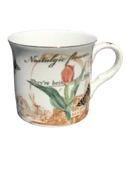 Rosehearty Nostalgic Flower 3 Mug NEW in box
