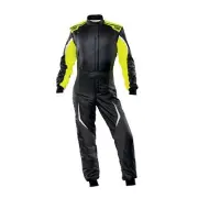 Omp IA0-1859-B01-SF-178-60, One Black Fire Retardant Fabric Tecnica Evo Suit Bla