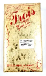 VINTAGE TROIS PERFUMES BY LOUIS DIOR OF FRANCE