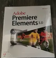 Adobe Premiere Elements 3.0 User's Guide for Windows XP Factory Sealed New
