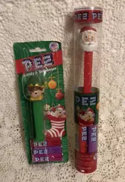 Pez Set Santa Claus, Elf , New, Unopened, Dispensers