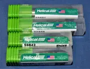New Helical 1/2" & 3/8" 5 Flute 4 pcs lot Titanium coated