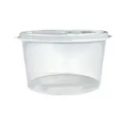 200 X 100Ml Clear Plastic Sauce Containers With Lids Takeaway Grazing Container