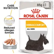 Royal Canin Dermacomfort Adult Loaf Wet Dog Food 85g