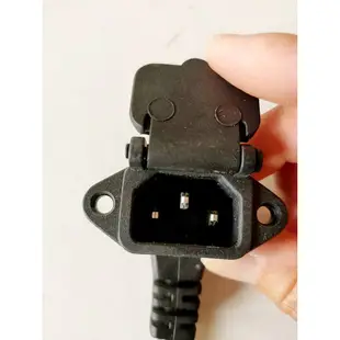 【Power動力】電動車充電孔座 充電孔 電池 充電孔座 端子 L型有蓋充電孔座 無蓋充電孔座 品字頭