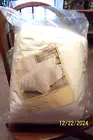King Size Bed Comforter - NEW - Factory Sealed - White