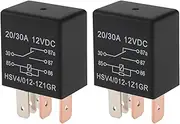 ECSiNG 2 Pieces 12V 30A 5pin Waterproof Relay 925-1648 725-1648 for Engineered Compatible with Cub Cadet Compatible with MTD Lawn Mowers Tractors