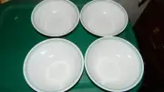 CORELLE COUNTRY COTTAGE 6&1/4 INCH CEREAL / SOUP BOWLS 18oz NEW x4 FREE USA SHIP