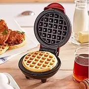 Waffle Maker, Pancake Maker, Mini Waffle Iron Machine, Electric Cake Maker for Pancakes Cookies, Non Stick Coating, Deep Cooking Plates,B