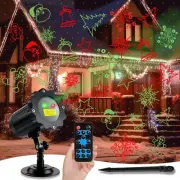 Brighter Christmas Projector Lights Outdoor, Waterproof Laser Christmas Proje...