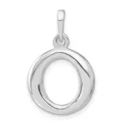 Sterling Silver Round Polished Pendant